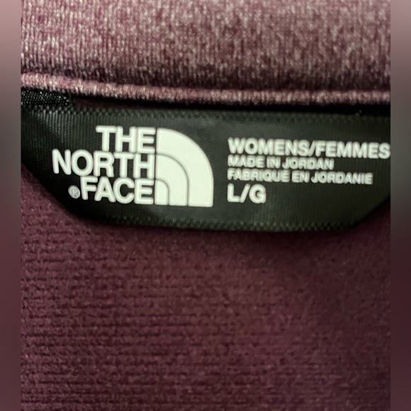The North Face Women's Purple Full-Zip Hoodie - Picture 3 of 7